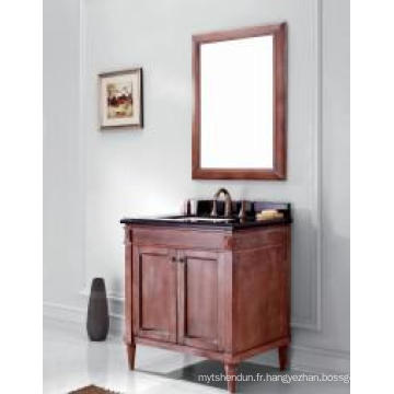 Armoire de salle de bains moderne en miroir d&#39;un coffret principal en bois (JN-8819715A)